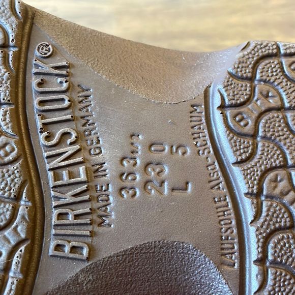 Birkenstock Brown Lace Up Leather Shoe sz 36 (US 5) - Picture 8 of 10